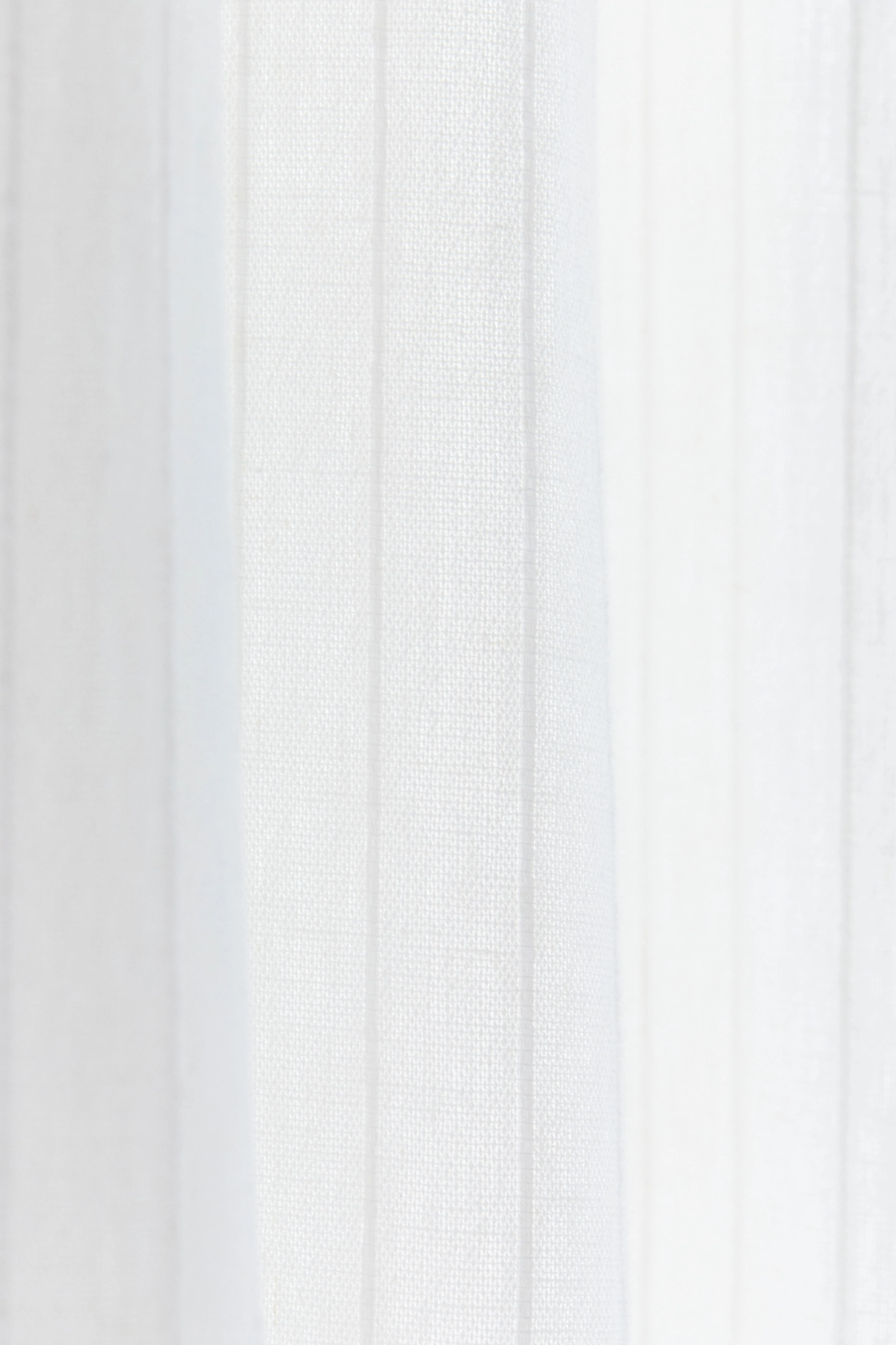 2-pack linen-blend tie-top curtain lengths - White/Striped - Home All | H&M GB