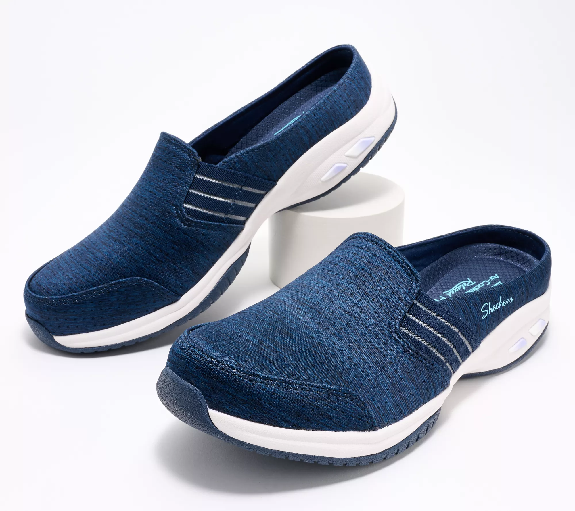 "As Is" Skechers Commute Time Vegan Washable Mules