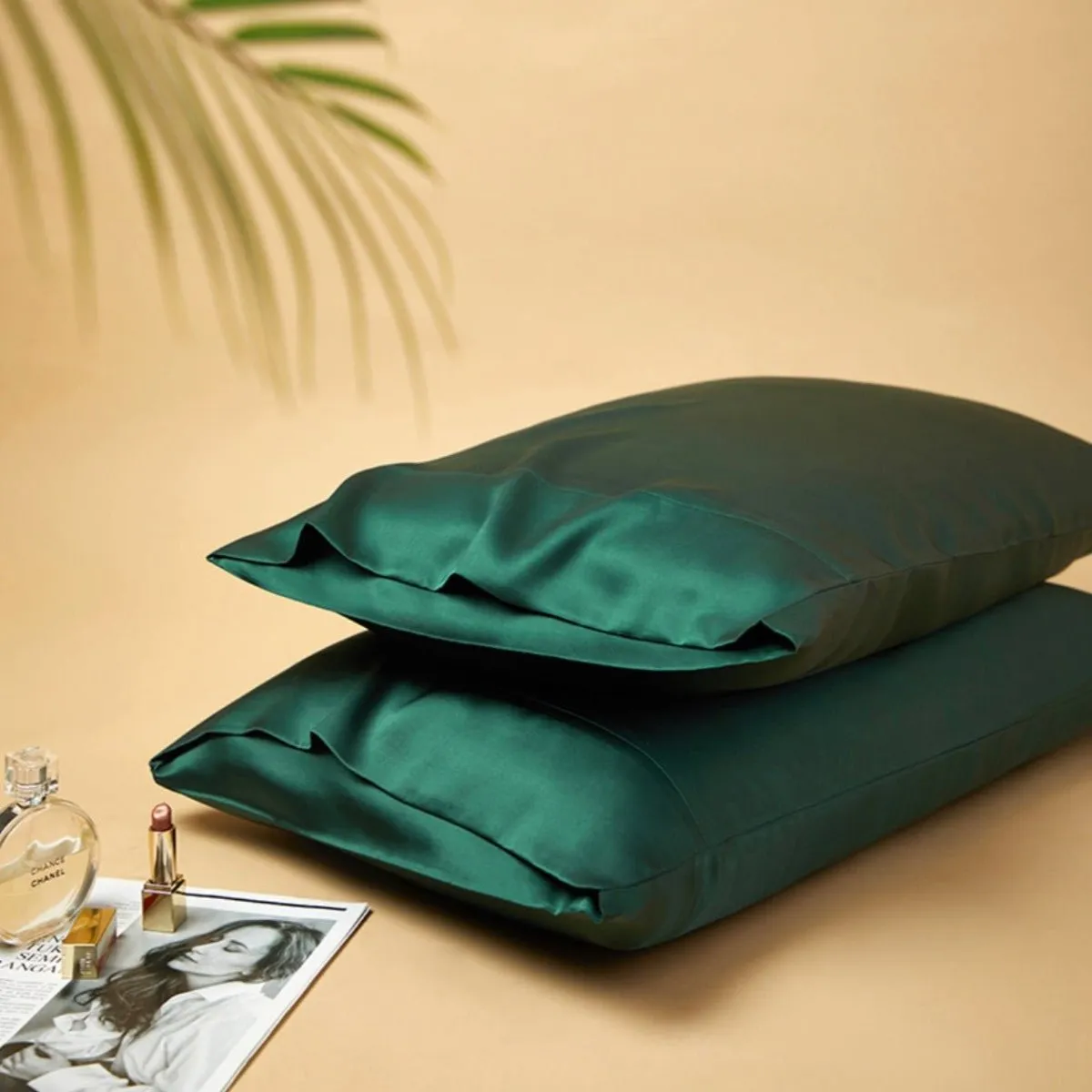 6A Grade Organic Mulberry Silk for Better Skin & Hair- 30 Momme. Pure Silk on Both Sides Pillowcase 