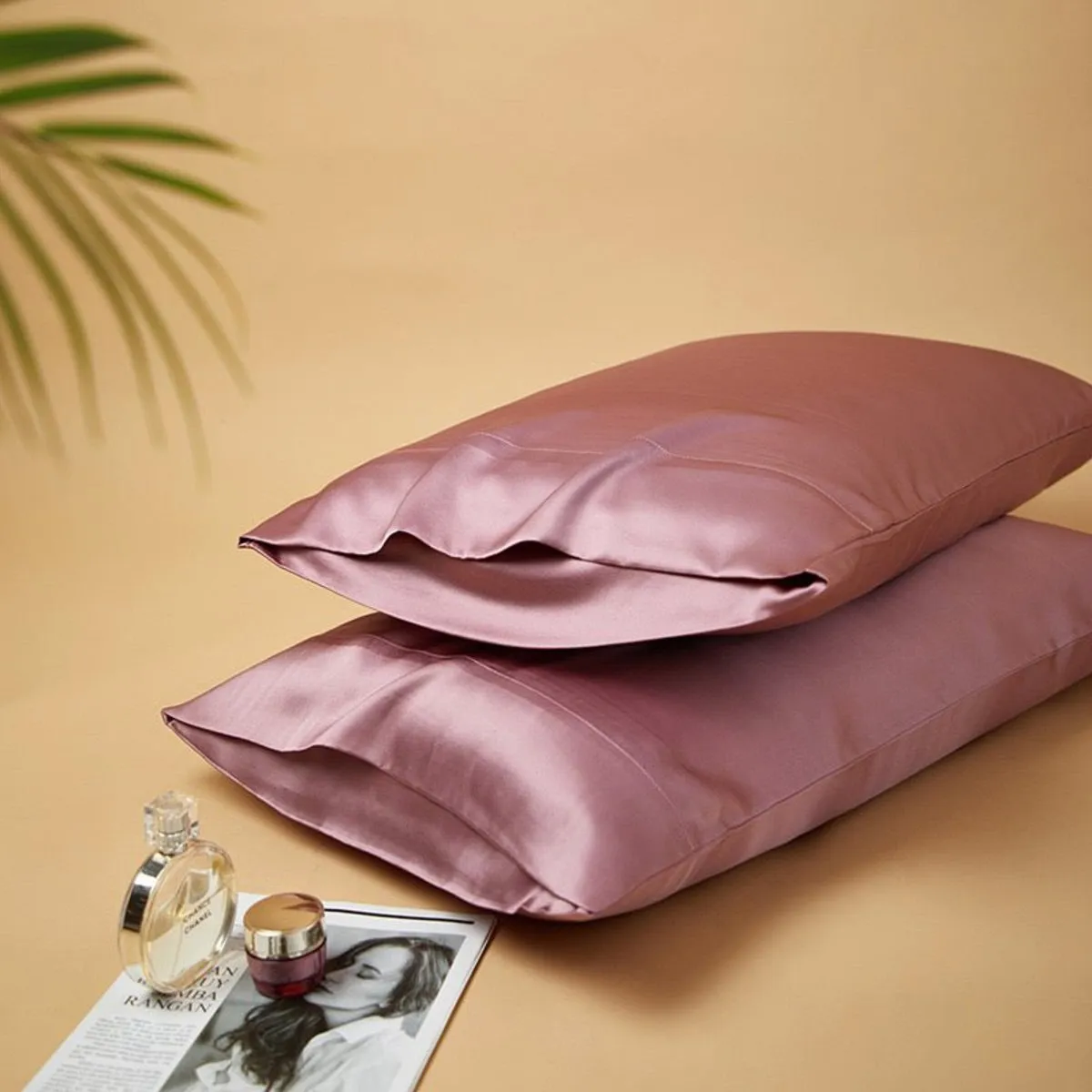 6A Grade Organic Mulberry Silk for Better Skin & Hair- 30 Momme. Pure Silk on Both Sides Pillowcase 