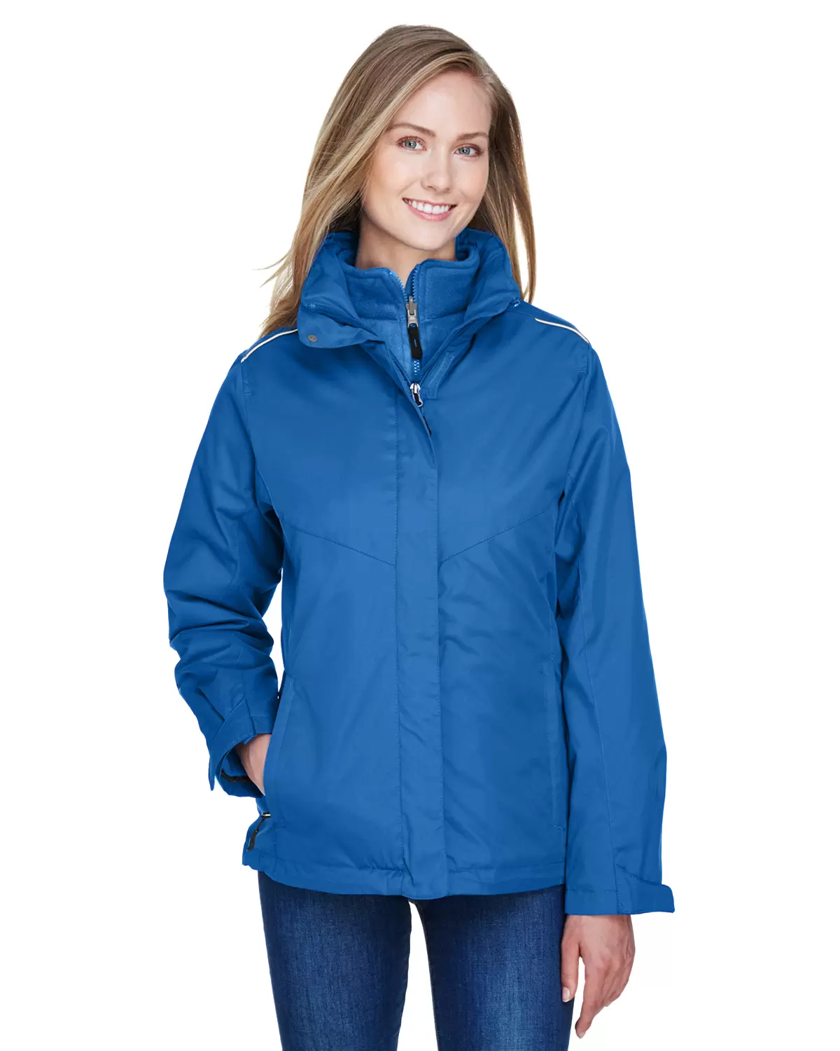 78205 Core 365 Ladies' Region 3-in-1 Jacket with Fleece Liner SKU: 78205