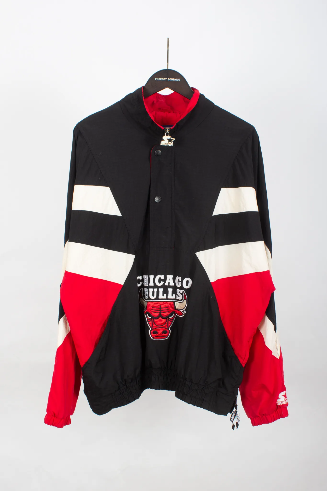 90's NBA Chicago Bulls Starter Jacket | Poorboy Boutique Hull