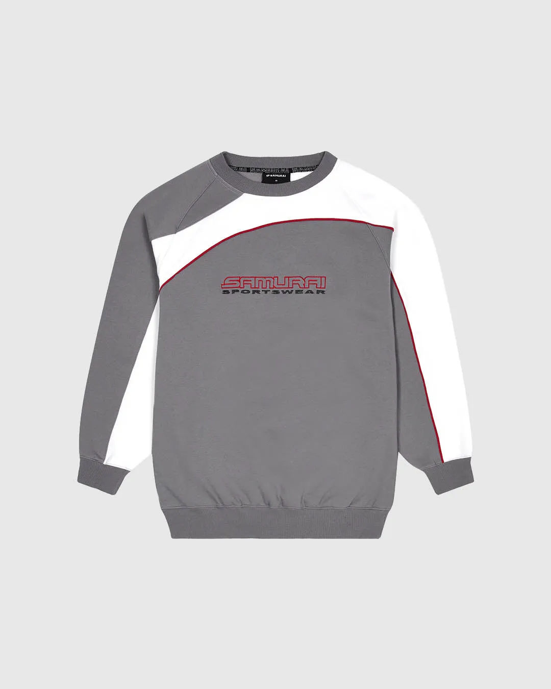 AC: 1-005 - Men's Monarch Sweater - Grey/White