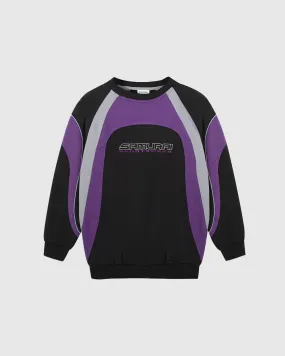 AC1:011 - Men's Edmonton Sweater - Purple/Black