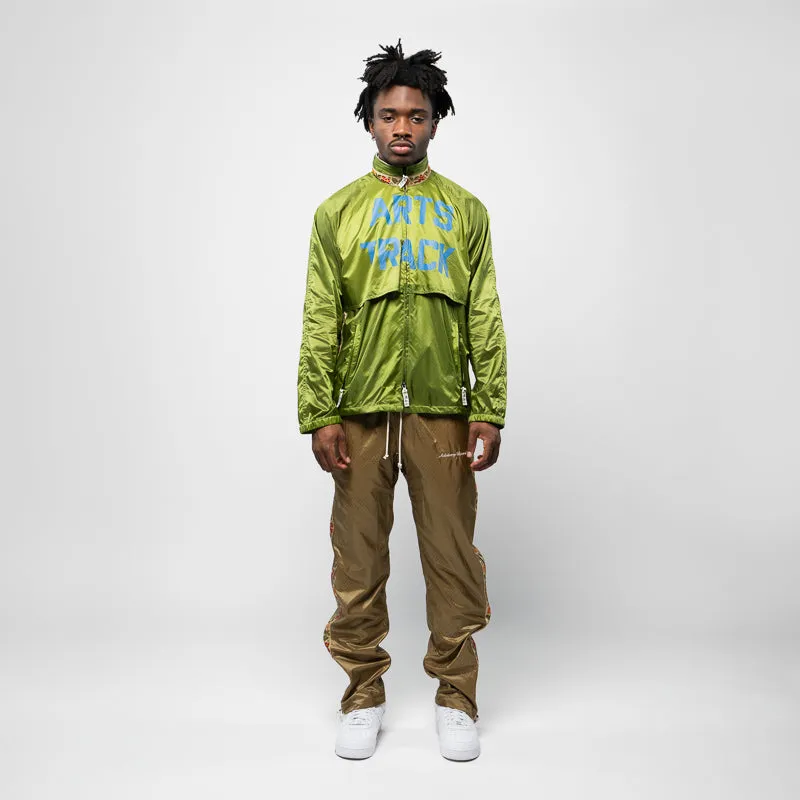 Advisory Board Crystals Art Track Jacket - Green