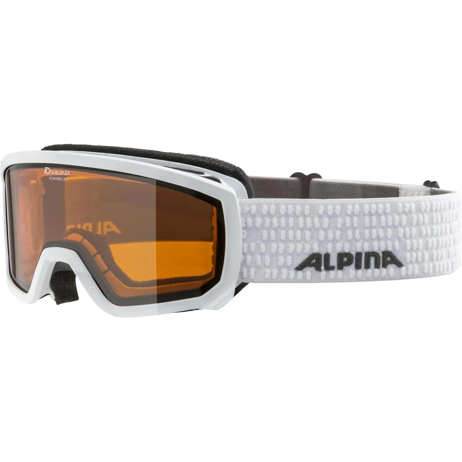 Alpina - Scarabeo Jr. Ski Goggles Kids white matt