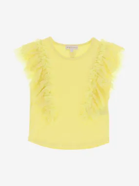 Angels Face Girls Saige Vest Top in Yellow