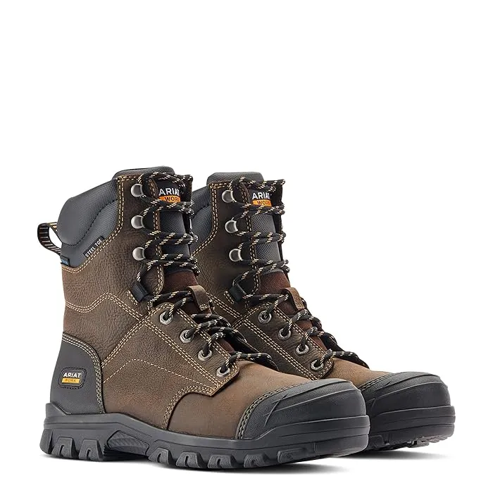 Ariat Treadfast 8" Waterproof Steel Toe Work Boot