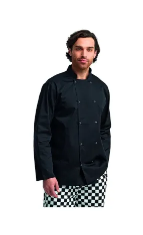 Artisan Collection by Reprime RP665 Unisex Studded Front Long-Sleeve Chef's Jacket