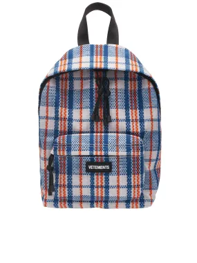 Barbes Mini Backpack (UE63BA260N-BLUE-CHECK)