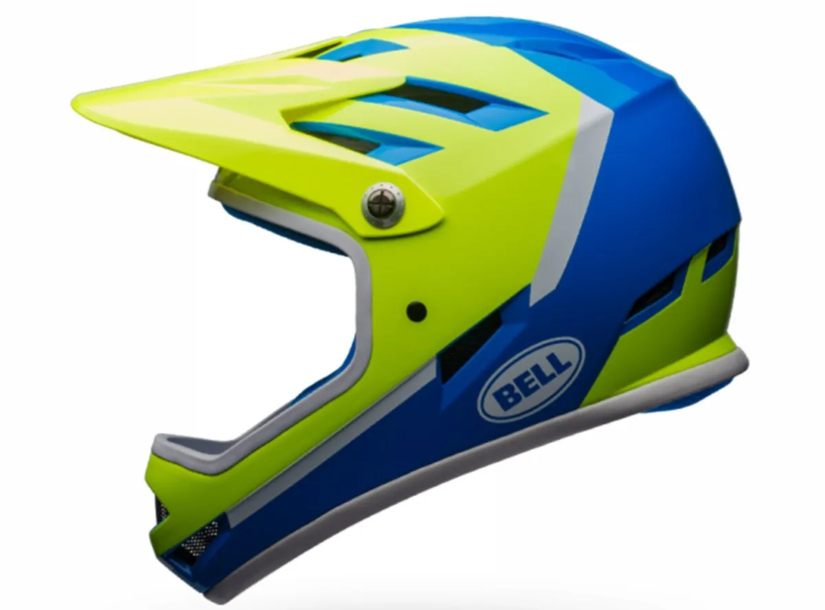 Bell Sanction Full Face Helmet - Blue-Retina Sear