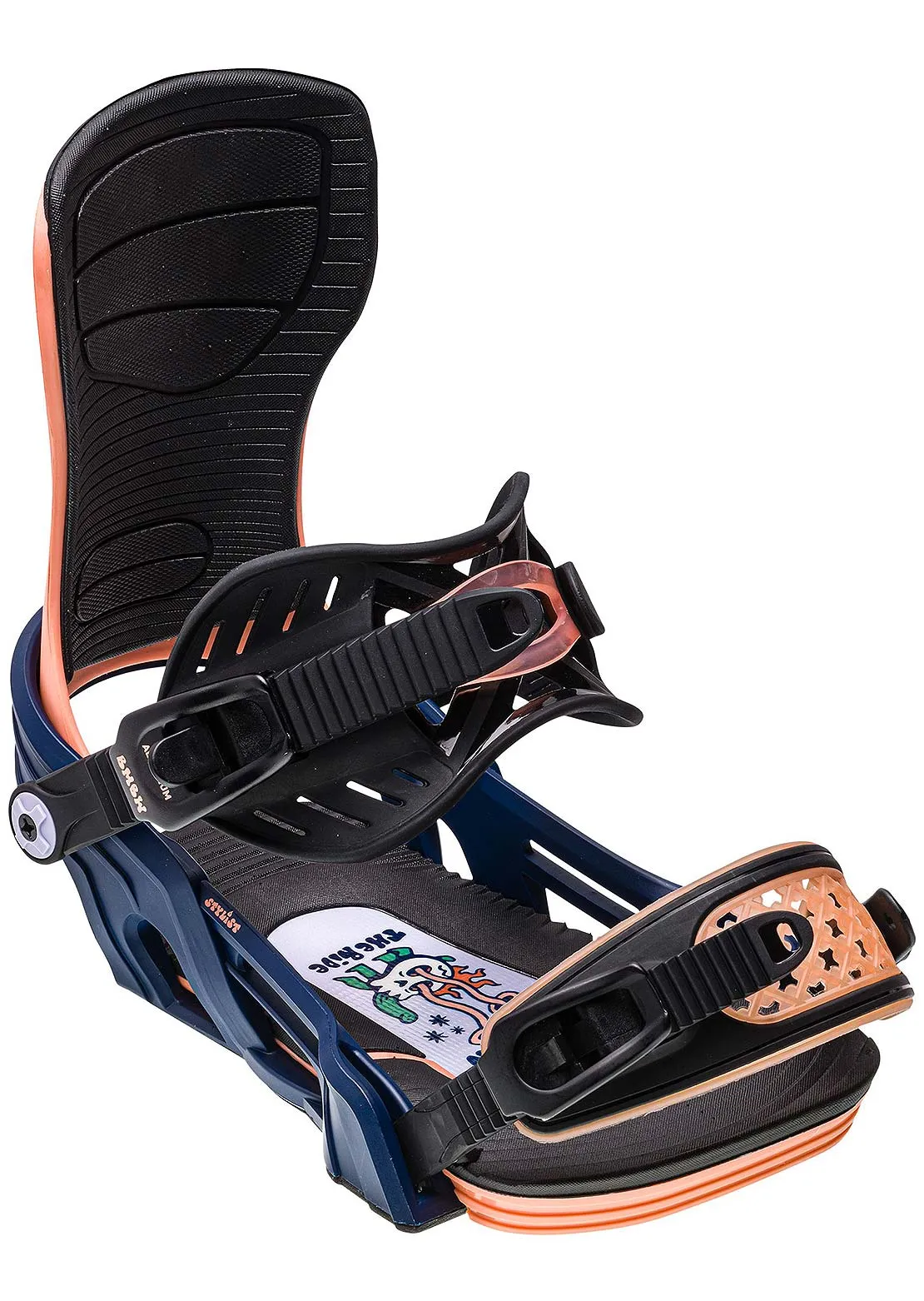 Bent Metal Unisex Stylist Snowboard Bindings