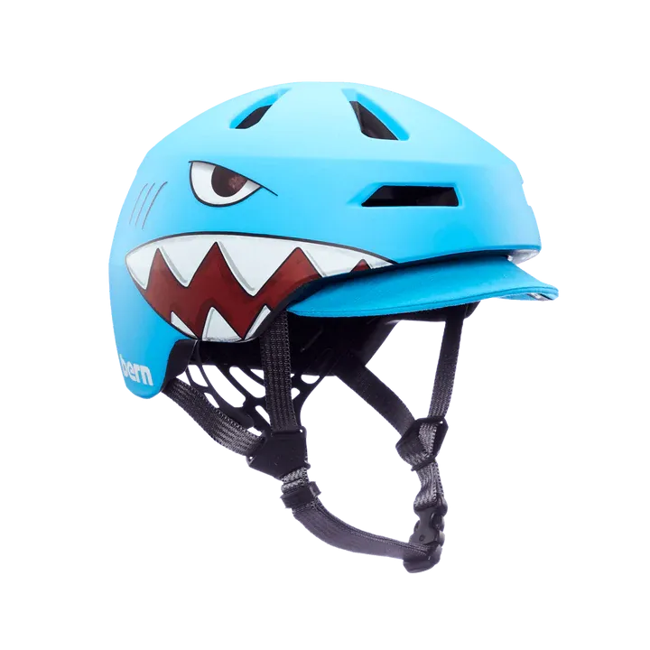 Bern Nino 2.0 Helmet - Youth - Matt Shark Bite