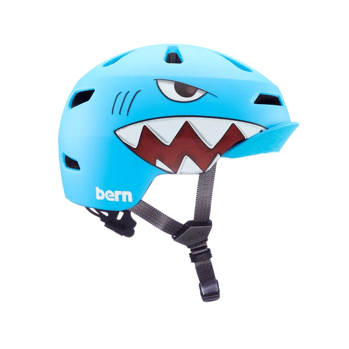 Bern Nino 2.0 Helmet - Youth - Matt Shark Bite