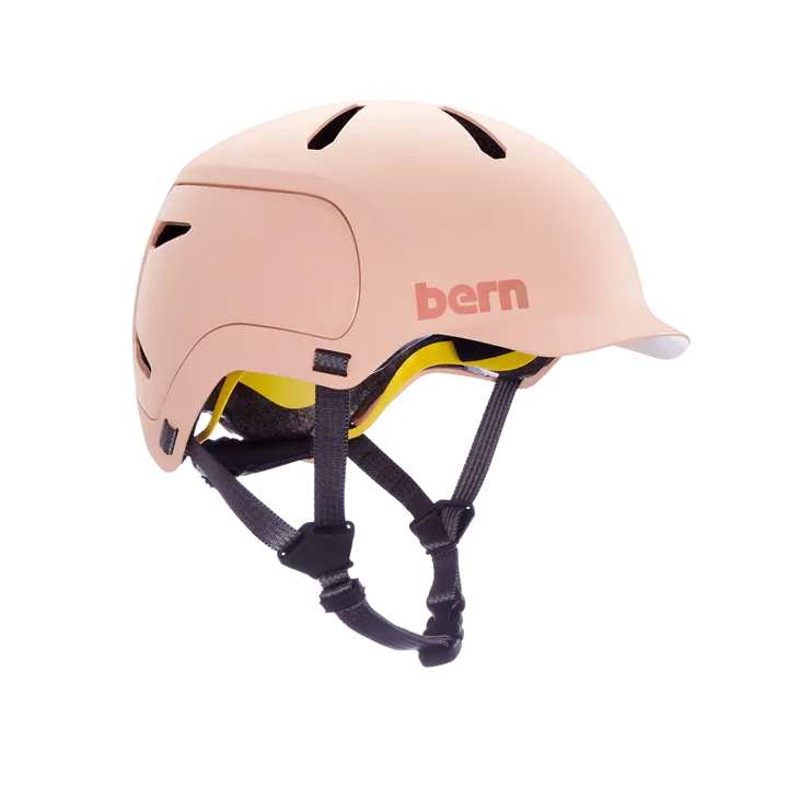 Bern Watts 2.0 MIPS Helmet - Matt Blush