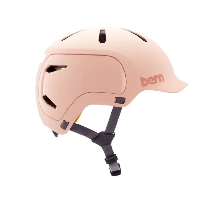 Bern Watts 2.0 MIPS Helmet - Matt Blush