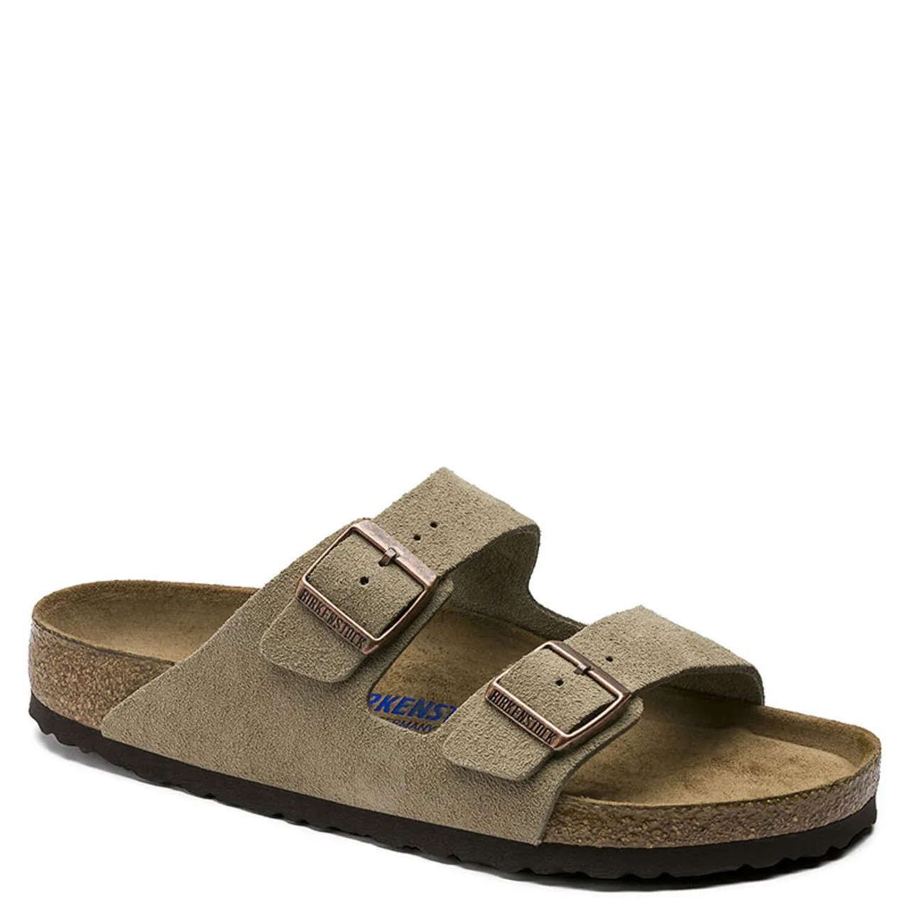 Birkenstock ARIZONA SOFT FOOTBED Taupe Suede Sandals