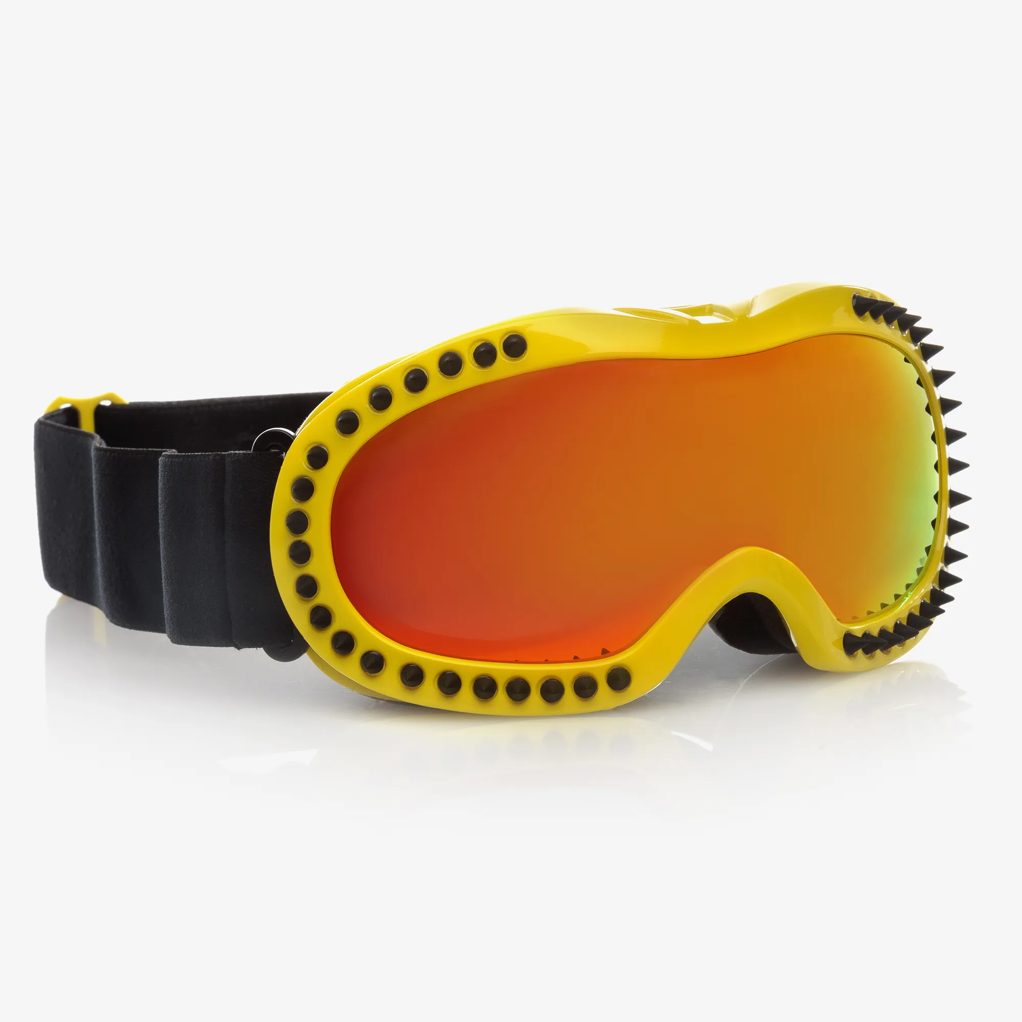 Black & Yellow Ski Goggles