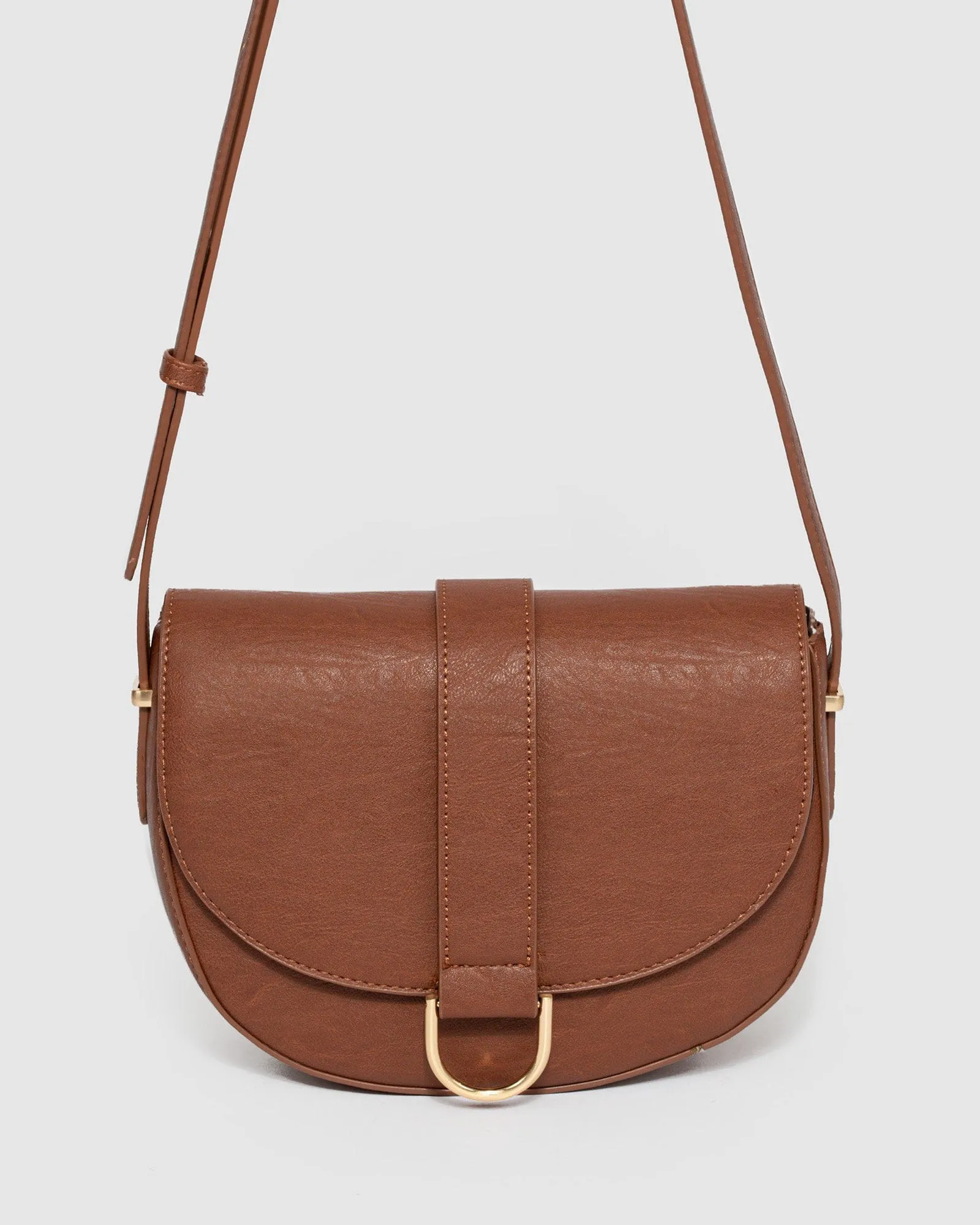 Brown Rajani Crossbody Bag