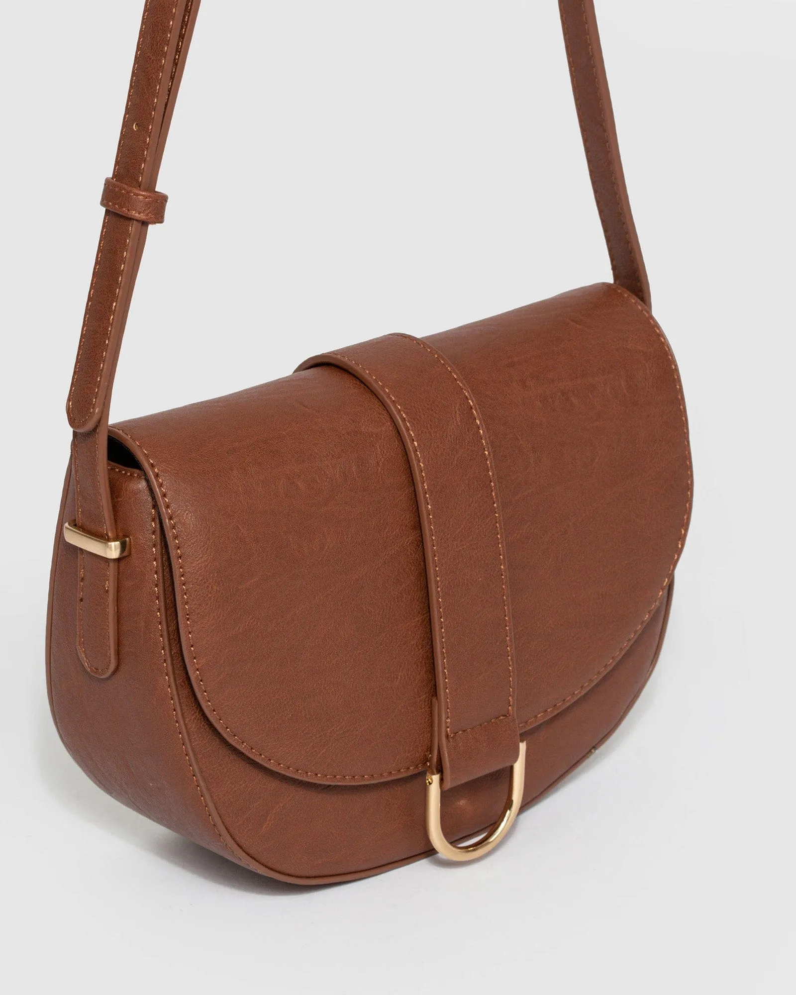 Brown Rajani Crossbody Bag