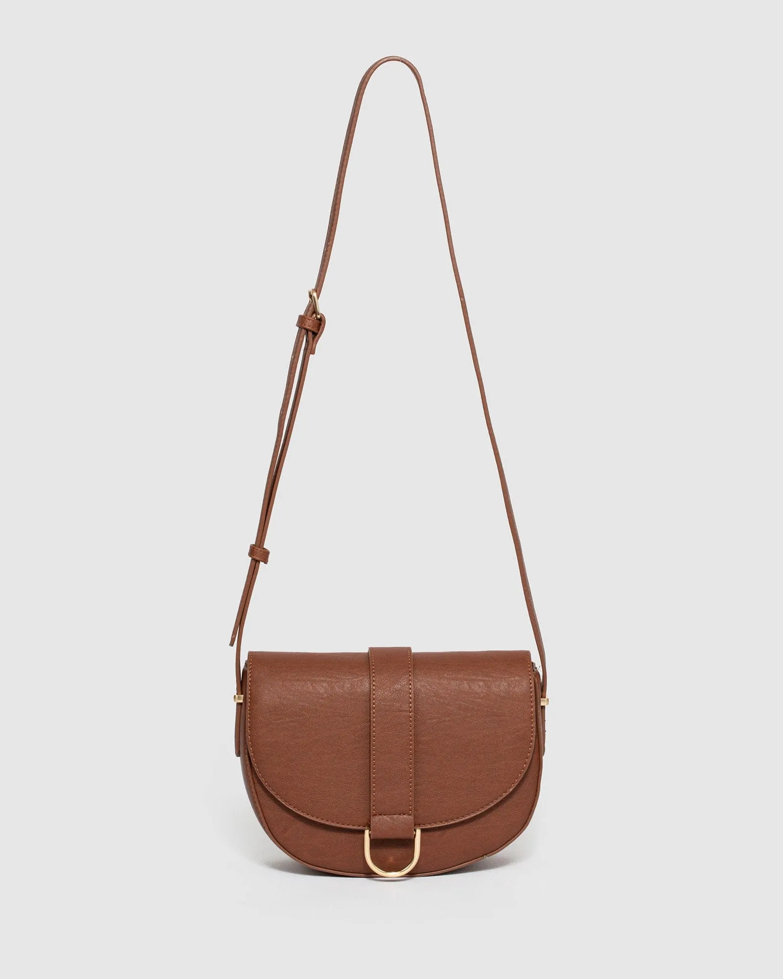 Brown Rajani Crossbody Bag