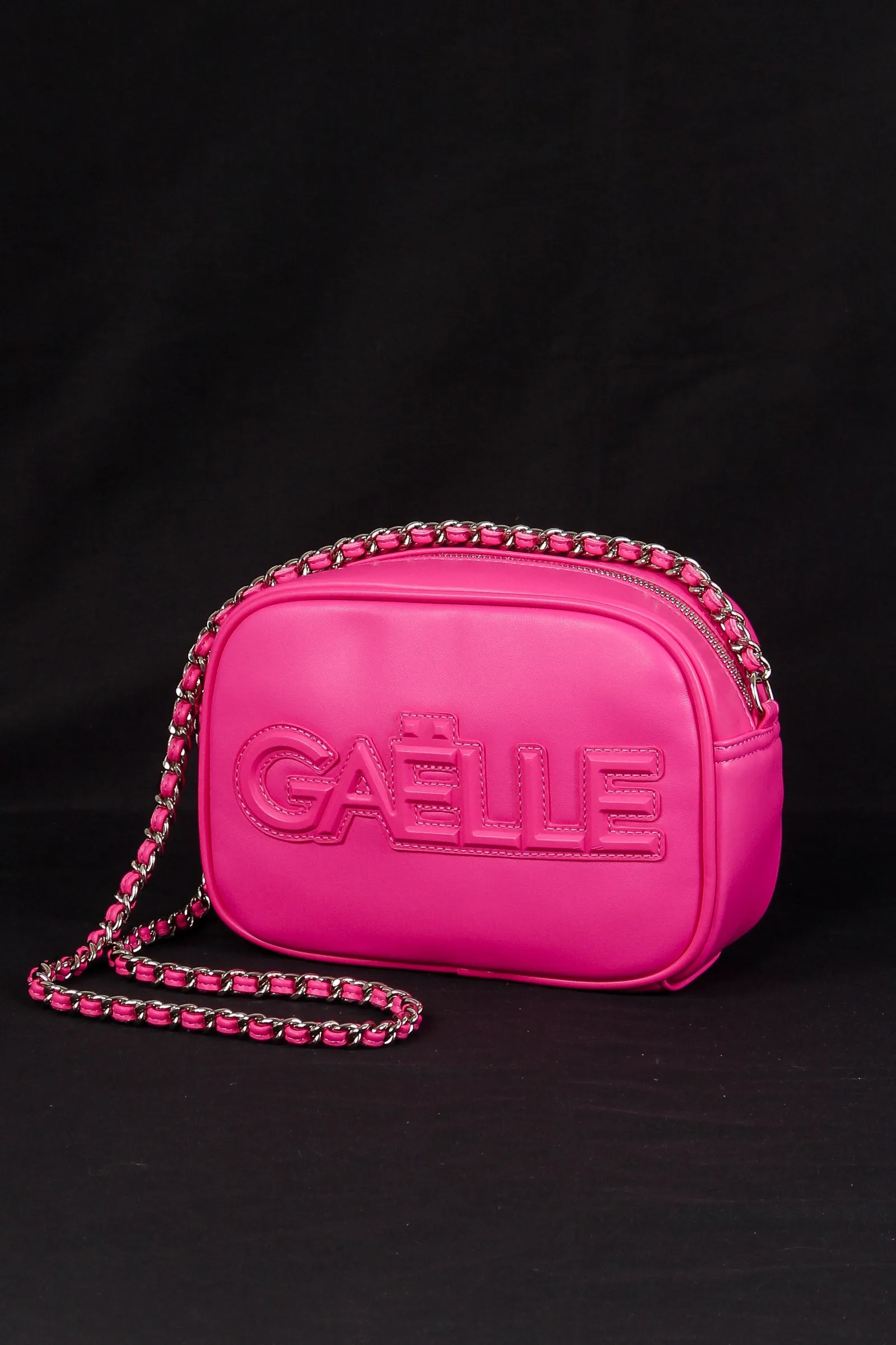 Camera Case Maxi Logo Fucsia