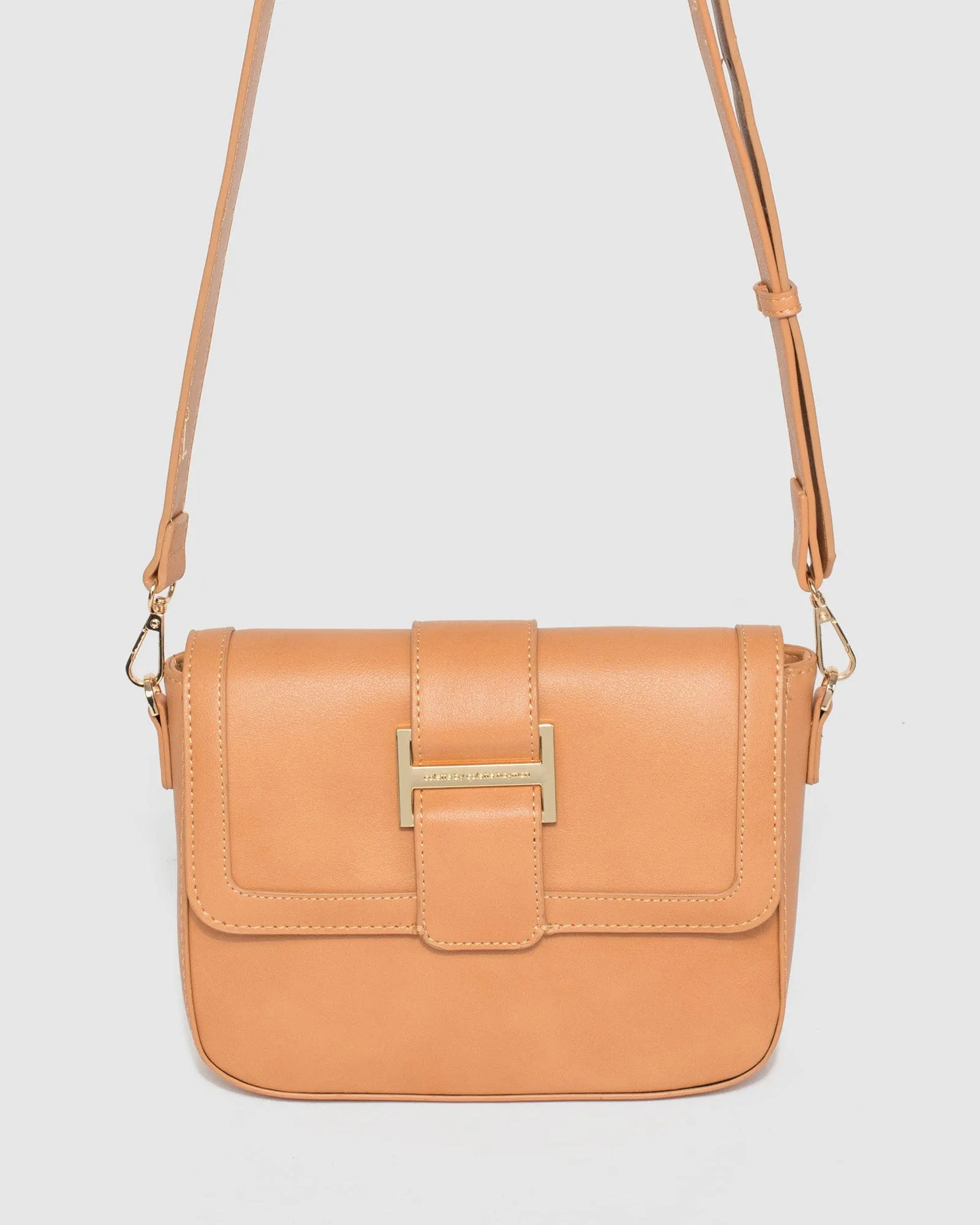 Caramel Corlee Crossbody Bag