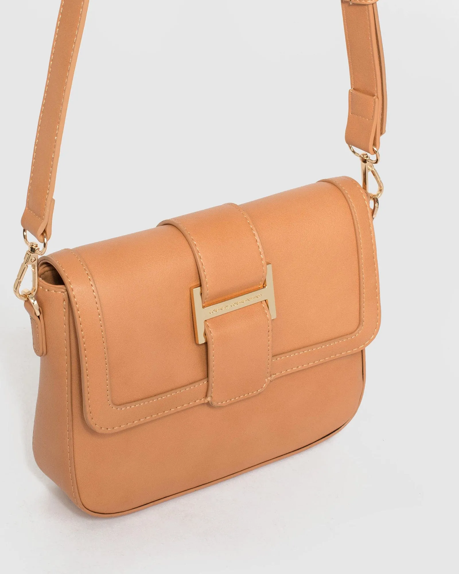 Caramel Corlee Crossbody Bag