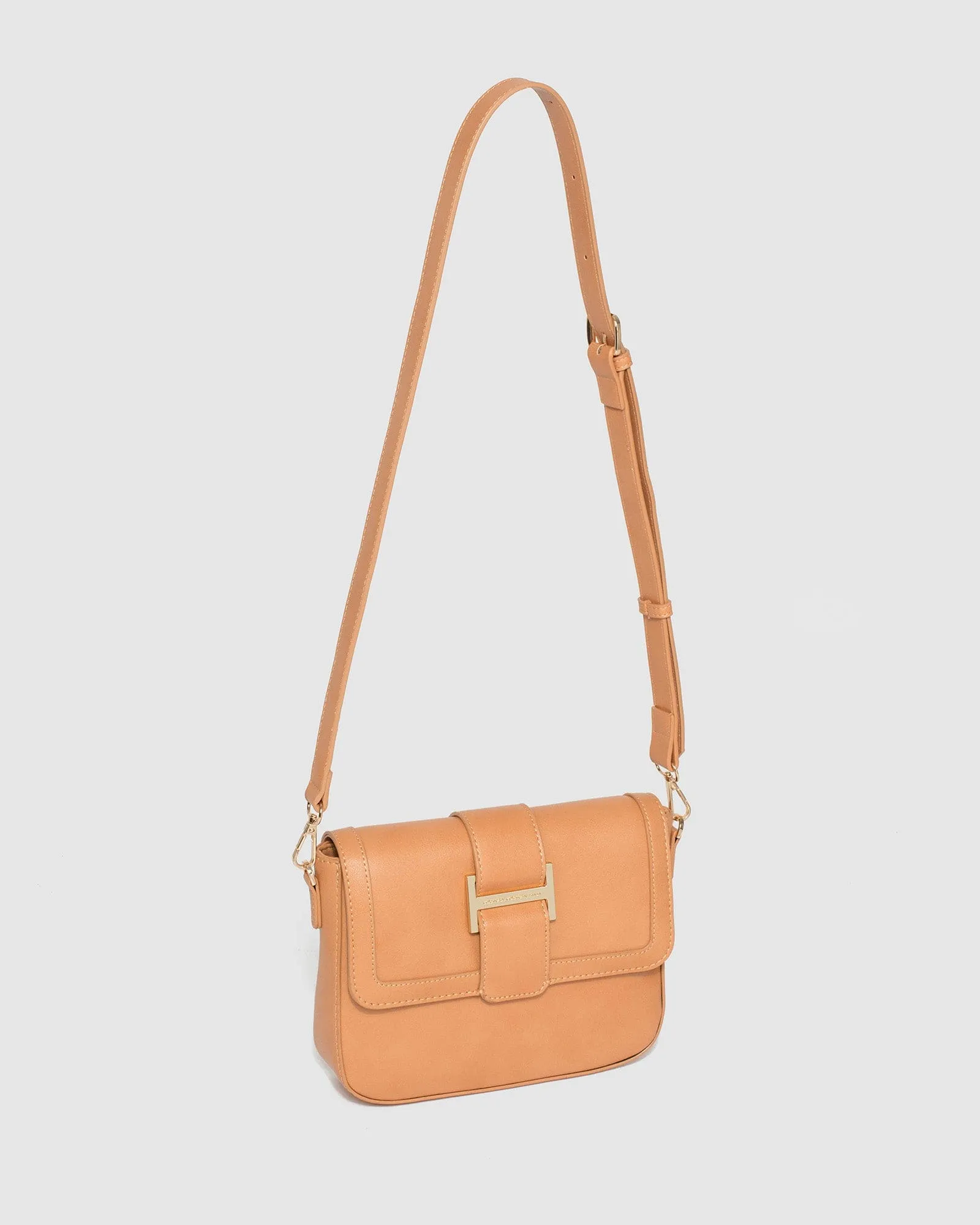 Caramel Corlee Crossbody Bag