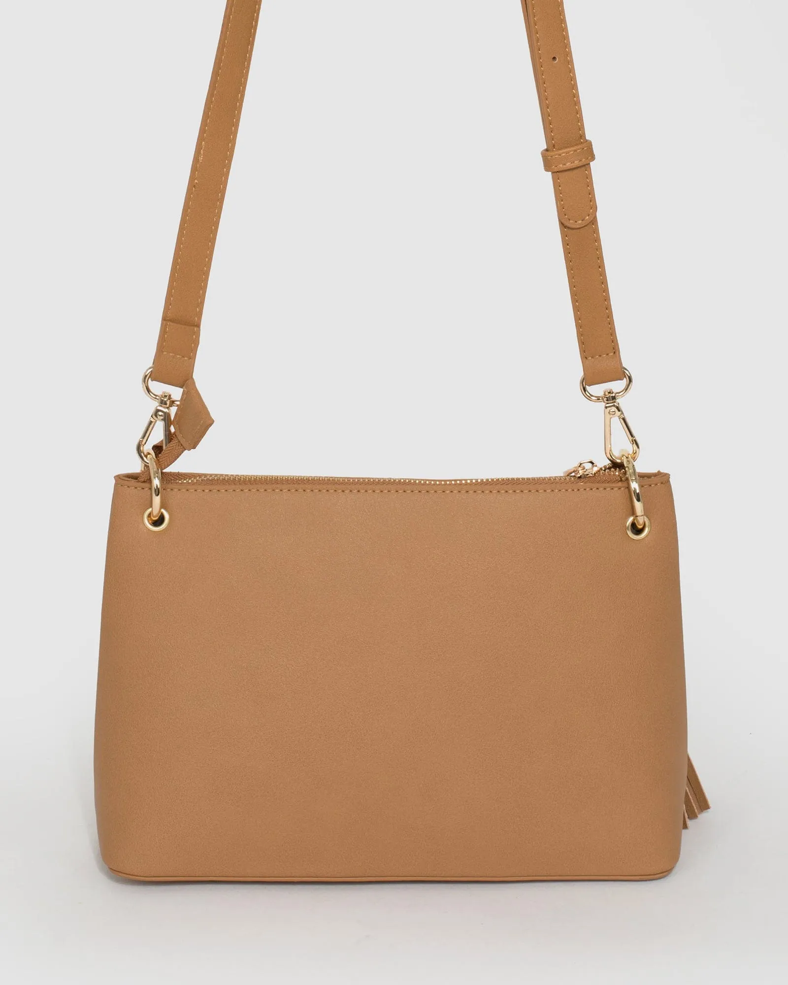 Caramel Sophia Crossbody Bag