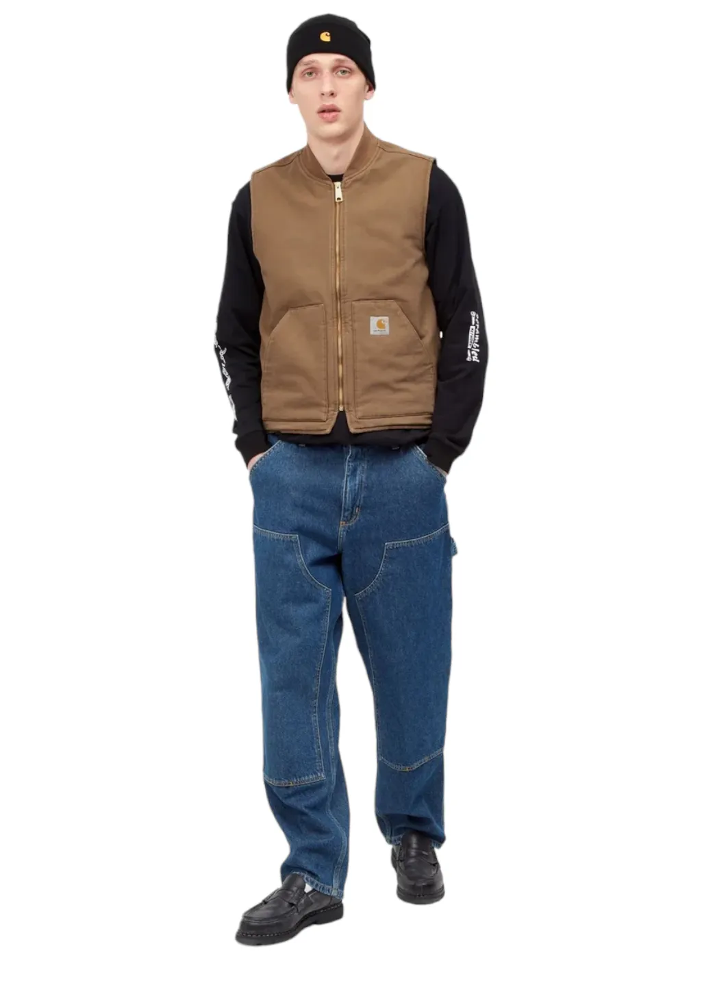 Carhartt WIP - Classic Vest - Hamilton Brown Rinsed