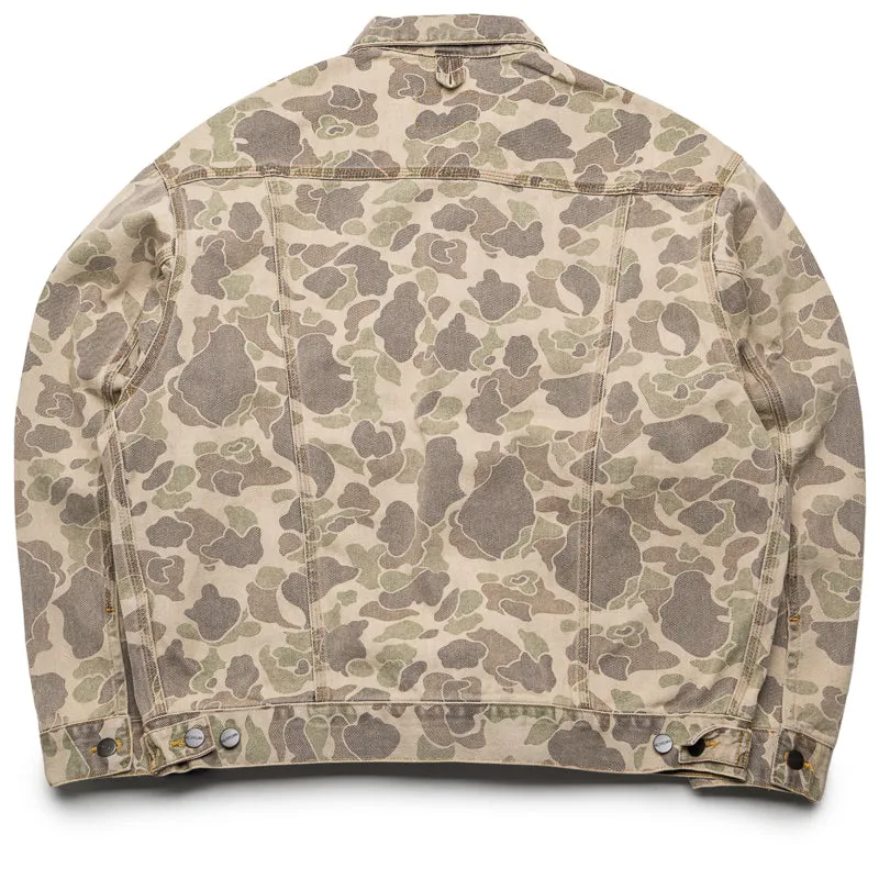 Carhartt WIP Duck Helston Jacket - Camo Duck/Black