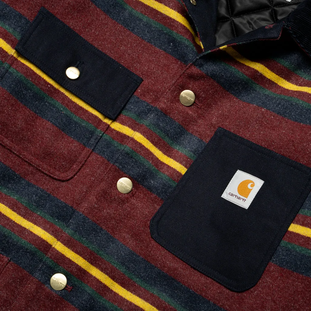 Carhartt WIP Oregon Jacket - Black Starco Stripe