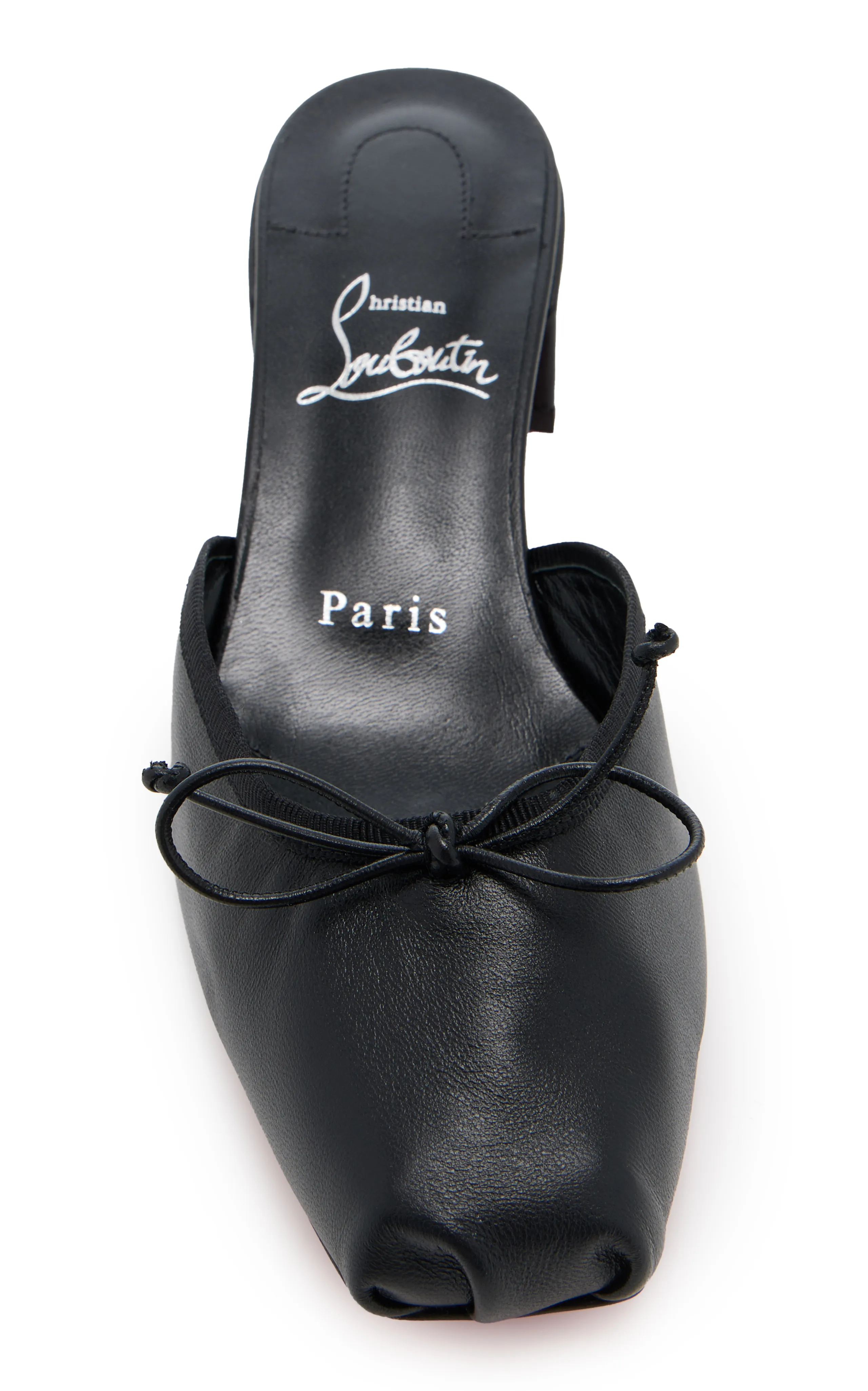 Christian Louboutin Mimiflirt 30mm Leather Ballerina Mules