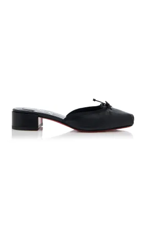 Christian Louboutin Mimiflirt 30mm Leather Ballerina Mules