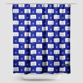 CO - Shower Curtain