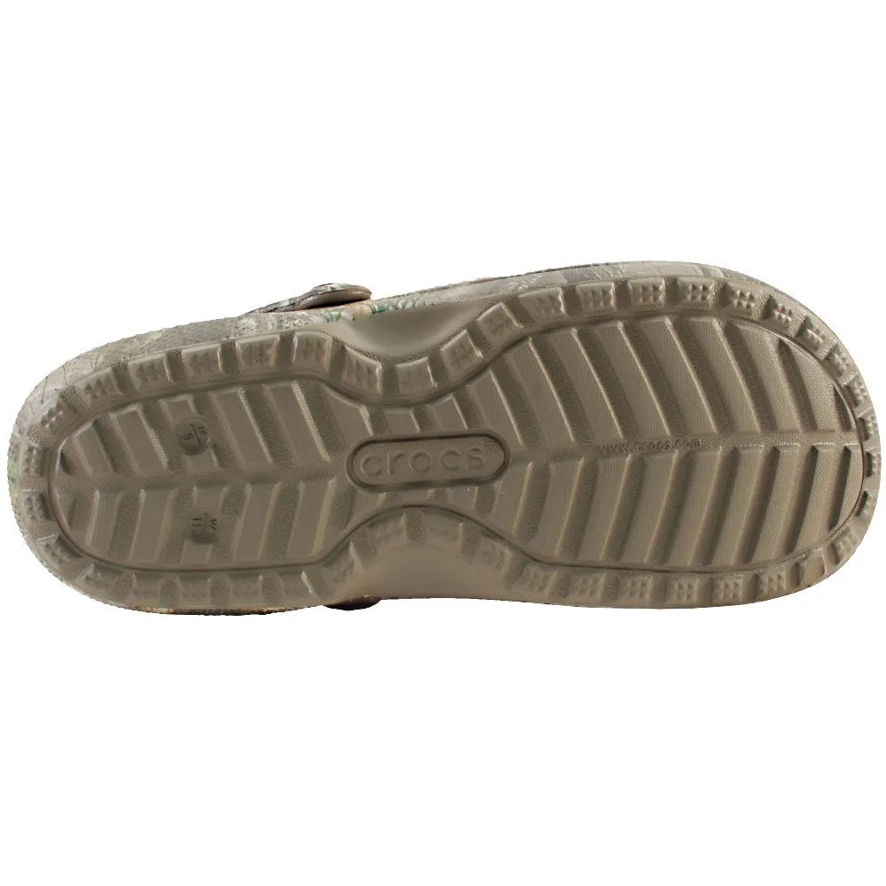 Crocs Classic Lined Realtree Water Sandals - Mens