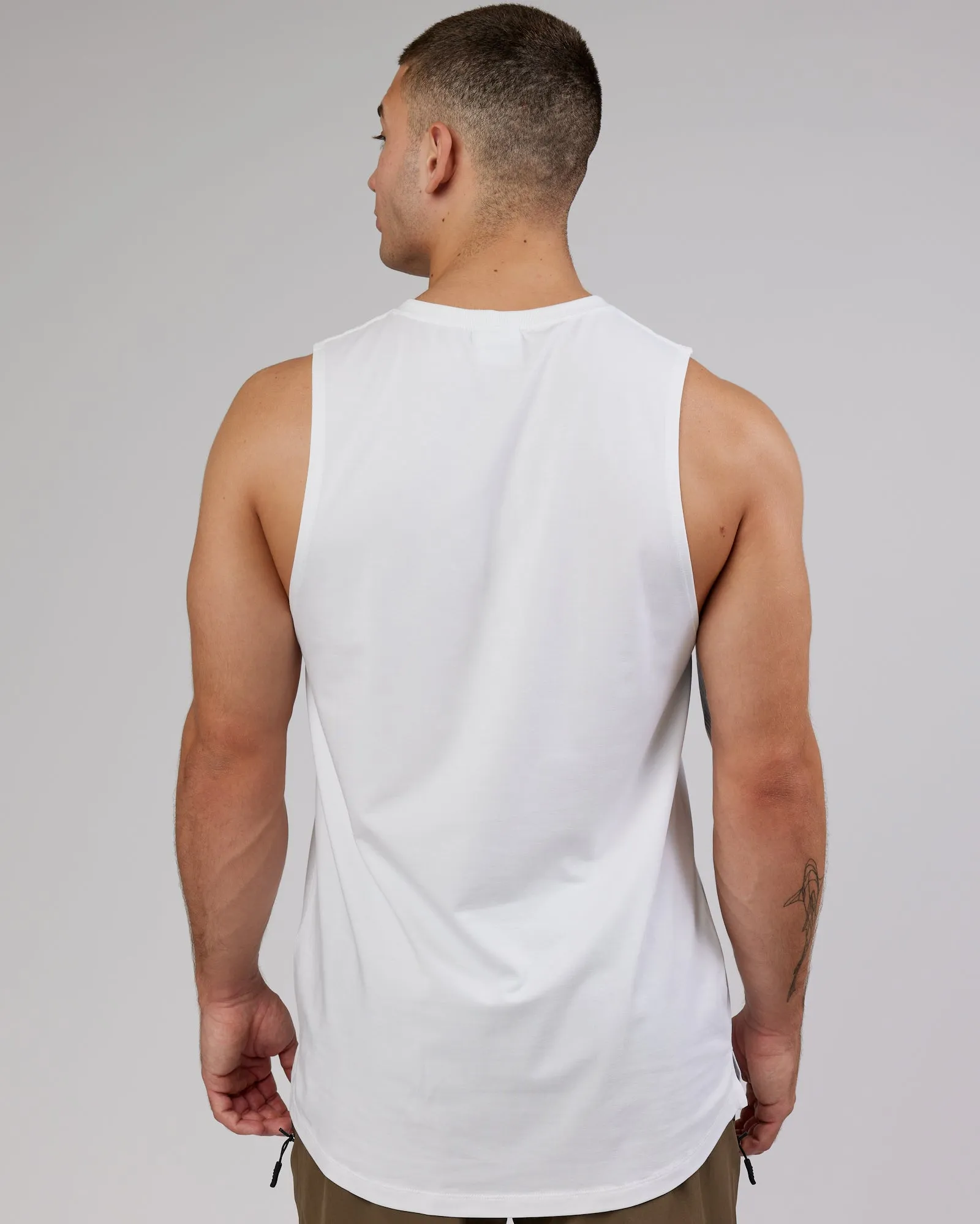 Deluxe PimaFLX Tank - White