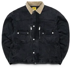 Diet Starts Monday Hopkins Work Jacket - Vintage Black