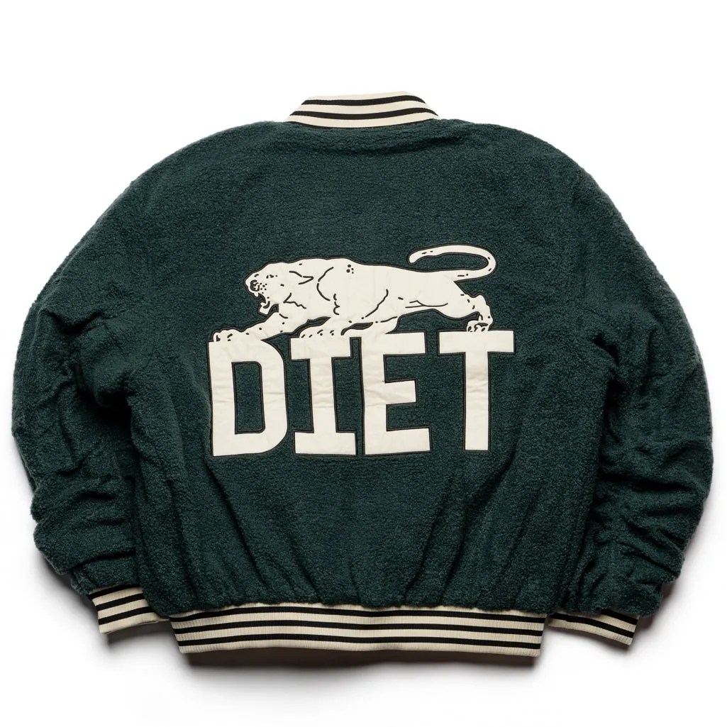 Diet Starts Monday Panther Bomber Jacket - Green