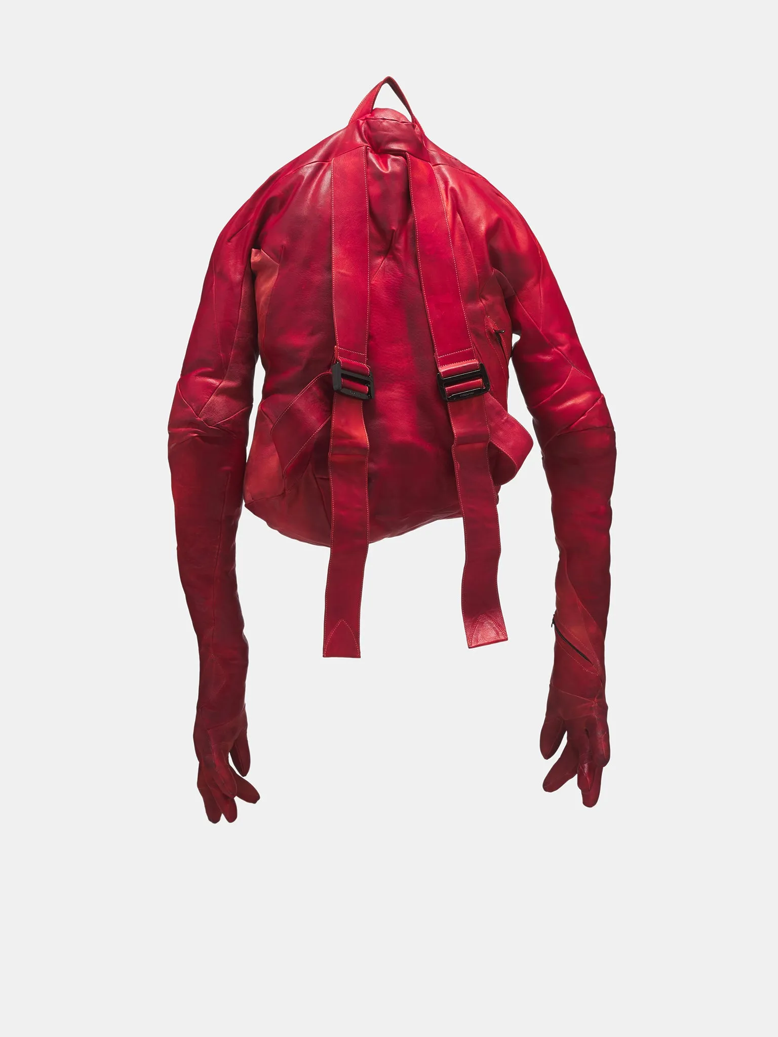 Distortion Torso Backpack (DISTORTION-TORSO-HAND-DYED-RED)