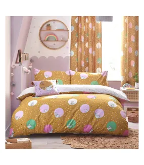 Dotty duvet cover set ochre Peter Rabbit