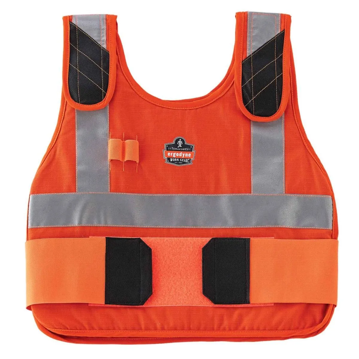 Ergodyne Chill-Its 6215 Phase Change Premium Cooling Vest - Hi-Viz Orange