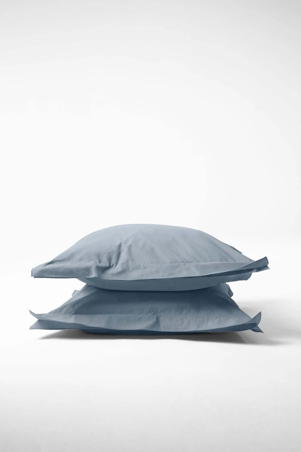 Euro Pillowcase Pair - Half Blue