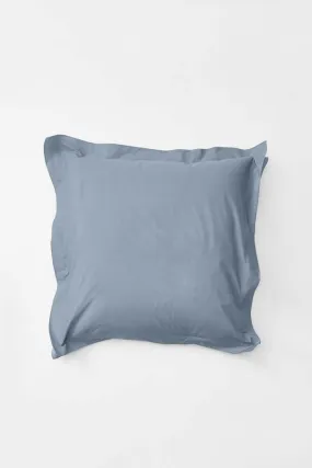 Euro Pillowcase Pair - Half Blue