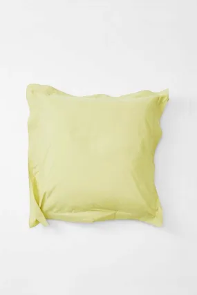 Euro Pillowcase Pair - Sulphur