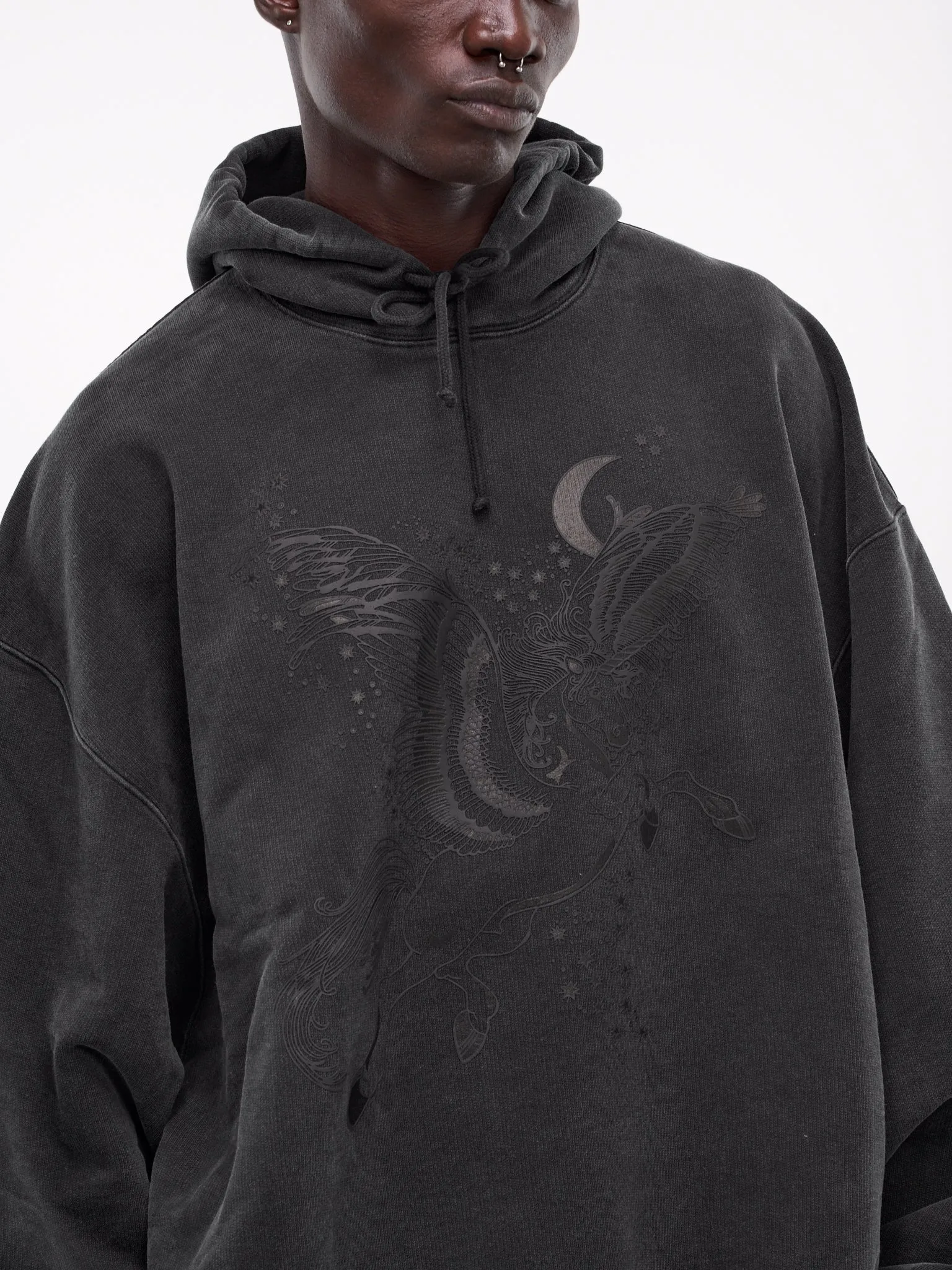 Flying Unicorn Hoodie (UA65HD140B-BLACKOUT)