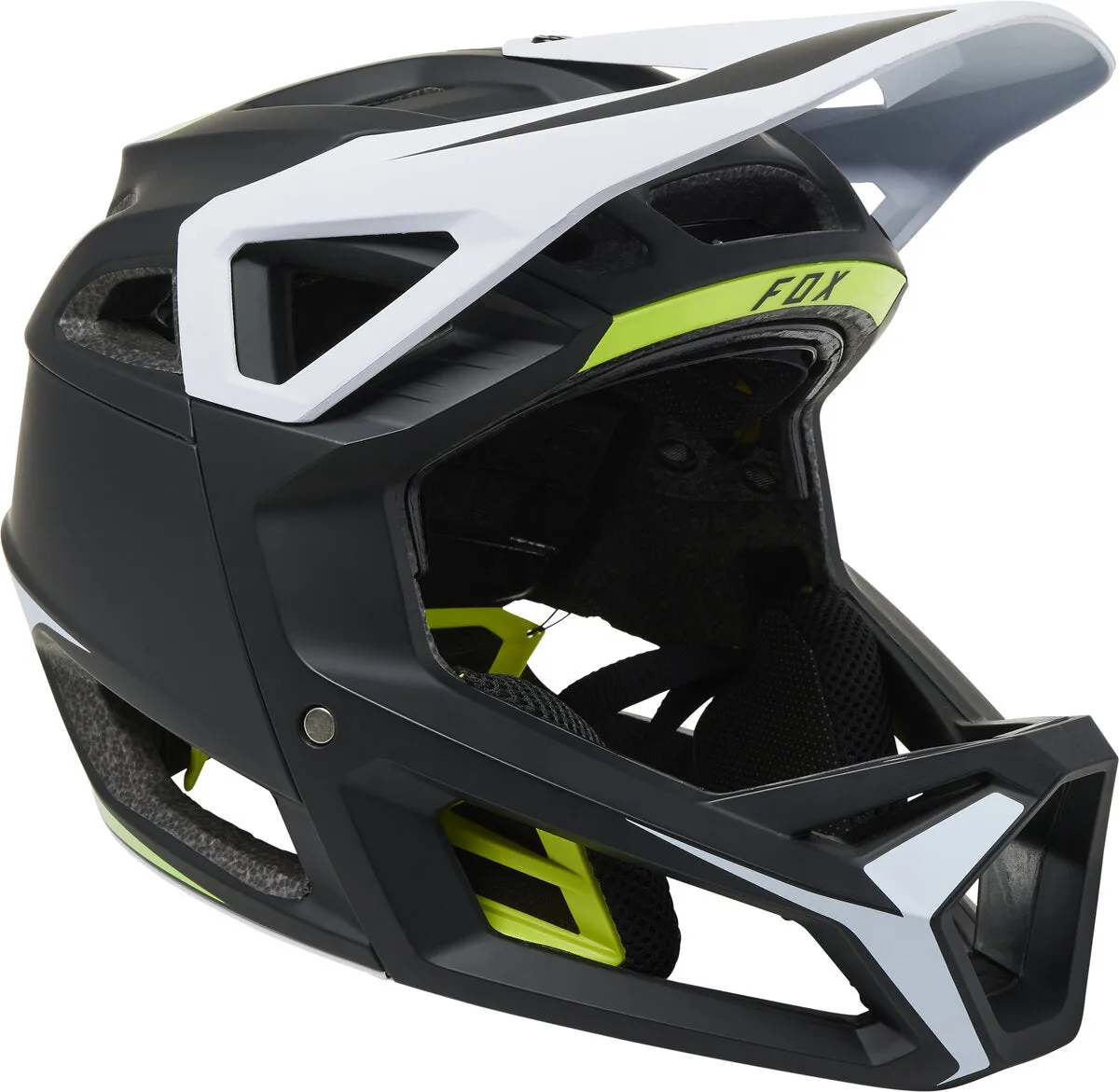 Fox Racing ProFrame RS Full Face Helmet - Sumyt - Black-Yellow - 2022