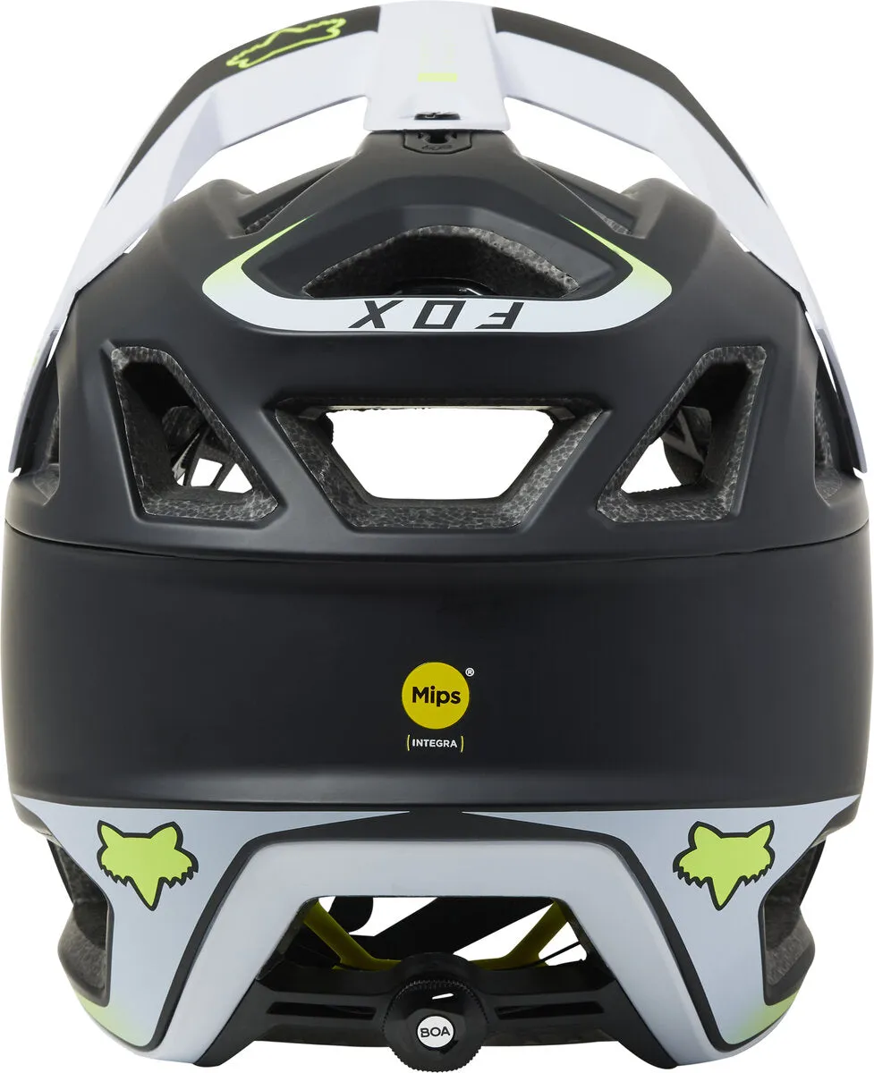 Fox Racing ProFrame RS Full Face Helmet - Sumyt - Black-Yellow - 2022