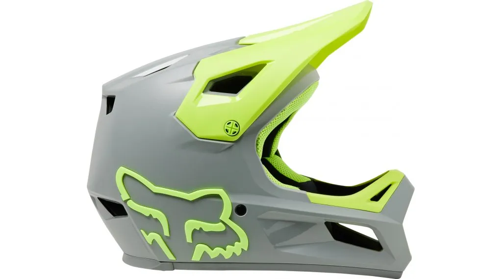 Fox Racing Rampage Full Face Helmet - Youth - Ceshyn - Gray - 2022